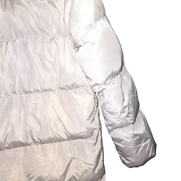 Calia Women's Outerwear Longline Snap Hooded Puffer Jacket, NWOT, Sz XS - Picture 6 of 10